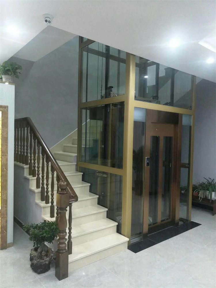 自动门电梯四层电动门电梯高贵舒适家用电梯厂家全国上门