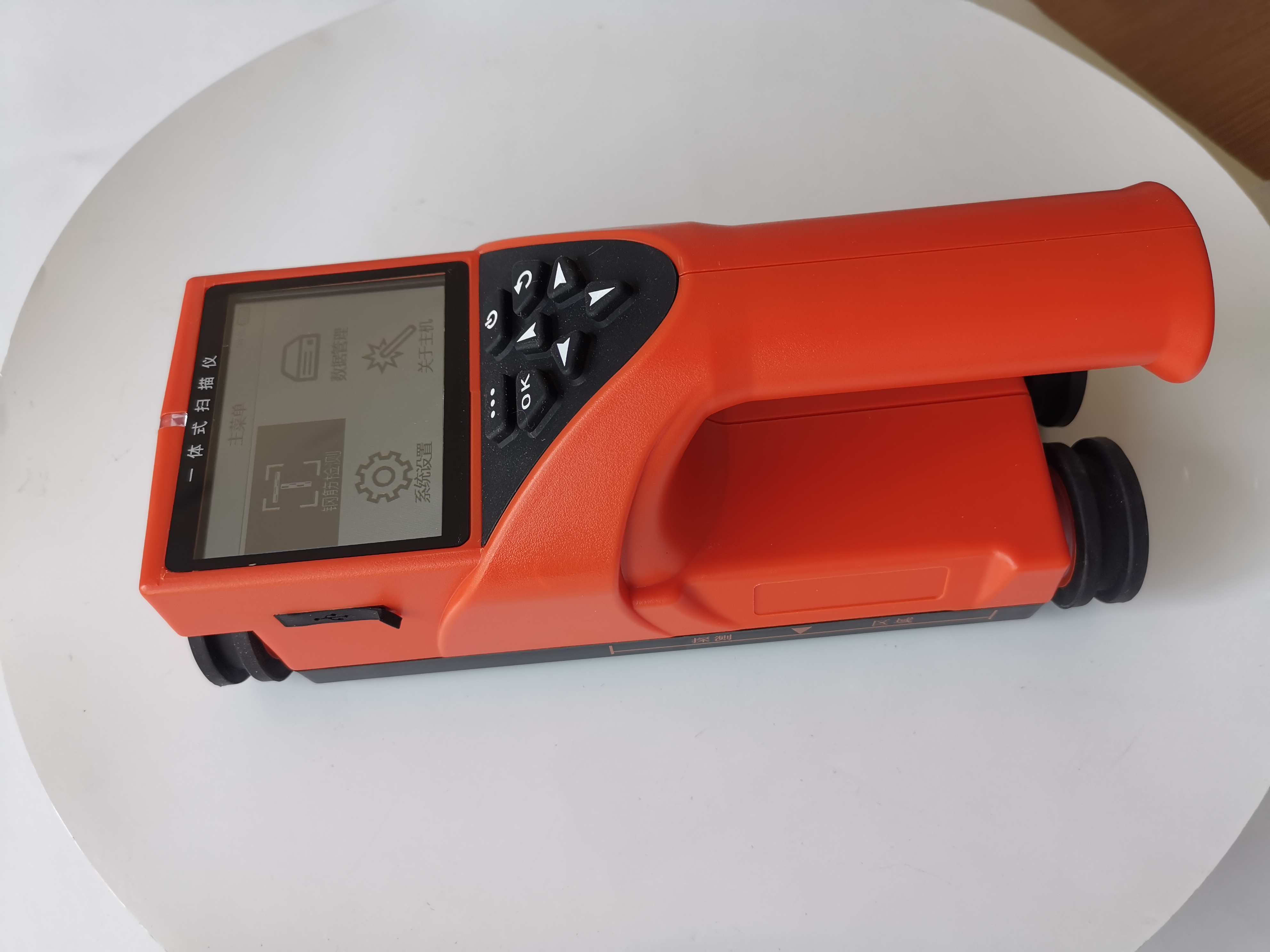 航天睿博htgy71一体式钢筋扫描仪混凝土保护层厚度测定仪位置