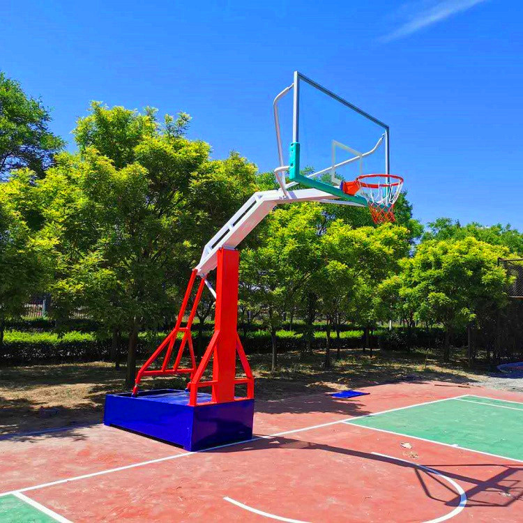 耐腐蚀篮球架 三色篮球架 学校操场篮球架 大量出售 盛世恒屹体育-搜