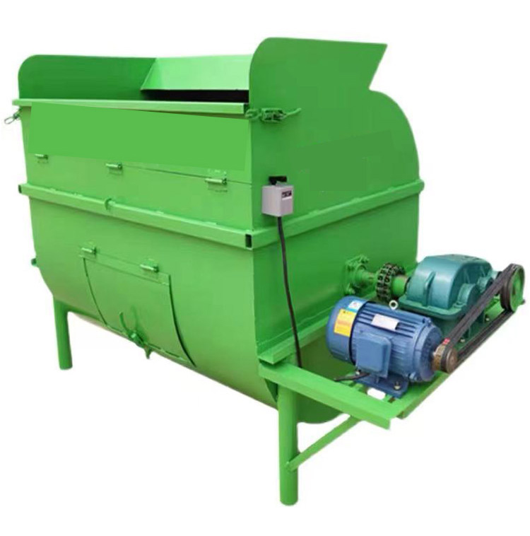 泉森新型全自动牛羊草料搅拌机卧式干粉混合拌料机u型牛羊草料拌草机