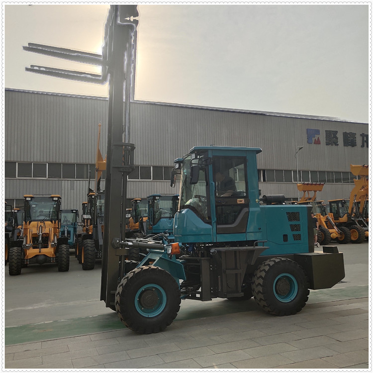 柳州鲁工徐工四驱越野叉雷曼重工内燃叉车保运到家