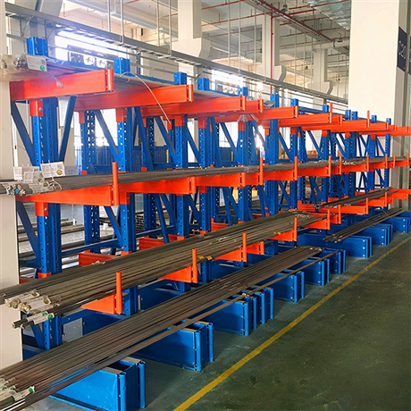 悬臂货架 钢筋管材专用货架