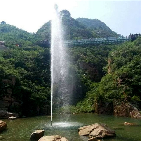 网红喊泉设备按需定制 各款喷泉设备生产加工商 山东三喜