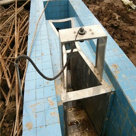 巴歇尔槽巴氏计量槽明渠流量槽污水液体农田灌溉