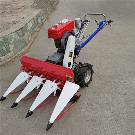 割晒机生产厂家山区手扶式小型割晒机水稻小麦辣椒玉米牧草收割机