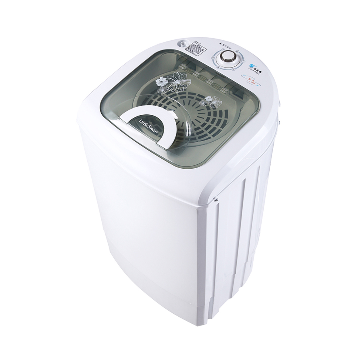 小单脱水甩干机脱水机家用单甩脱水桶75公斤kg速干机加厚款