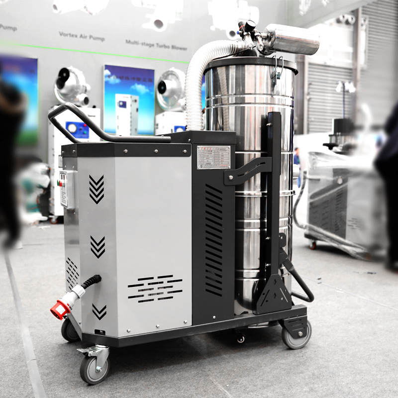 工业3KW移动式脉冲反吹吸尘器 大容量大吸力移动吸尘器