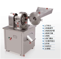连续投料式粉碎机 水冷不锈钢粉碎机