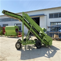 地下青储池取料机 养殖场升降抓草机 前置滚刀式草堆取草机
