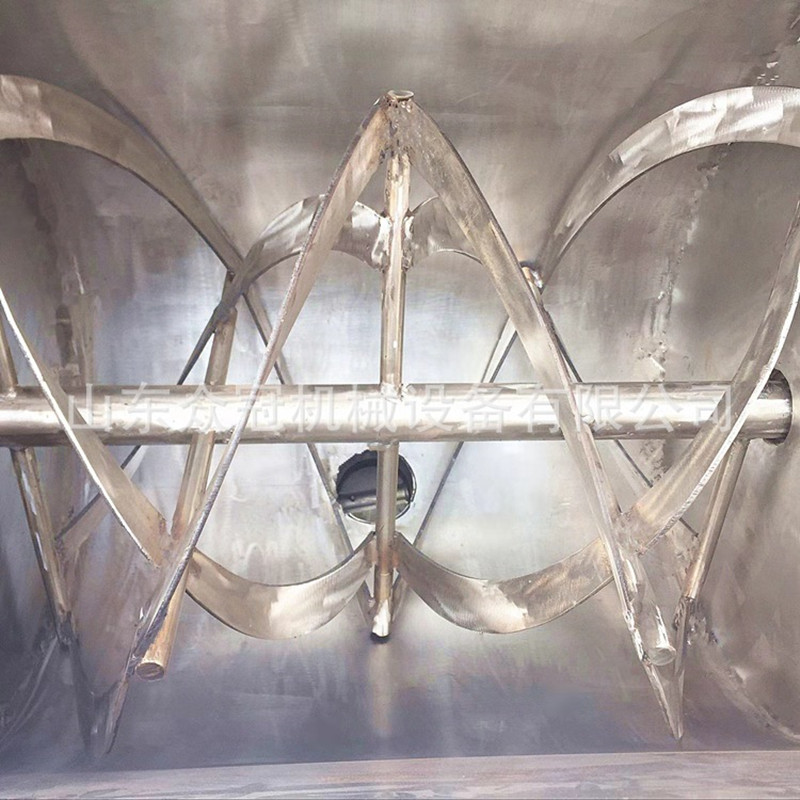 定做真石漆双螺带混合机干粉颗粒双螺带混合机饲料双螺带混合机