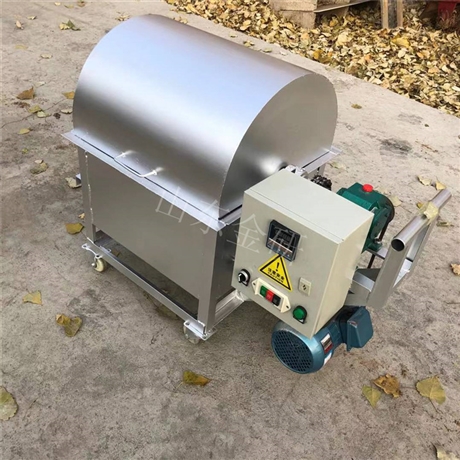 小型家用芝麻炒货机瓜子核桃干果烘干机食品炒料机