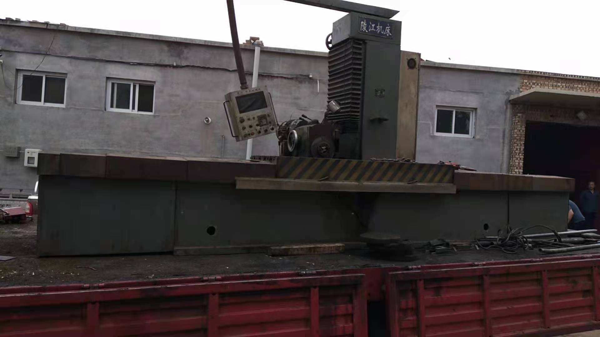 机械厂急售二手上海陵城cl-a650单柱端面铣镗床二手端面铣