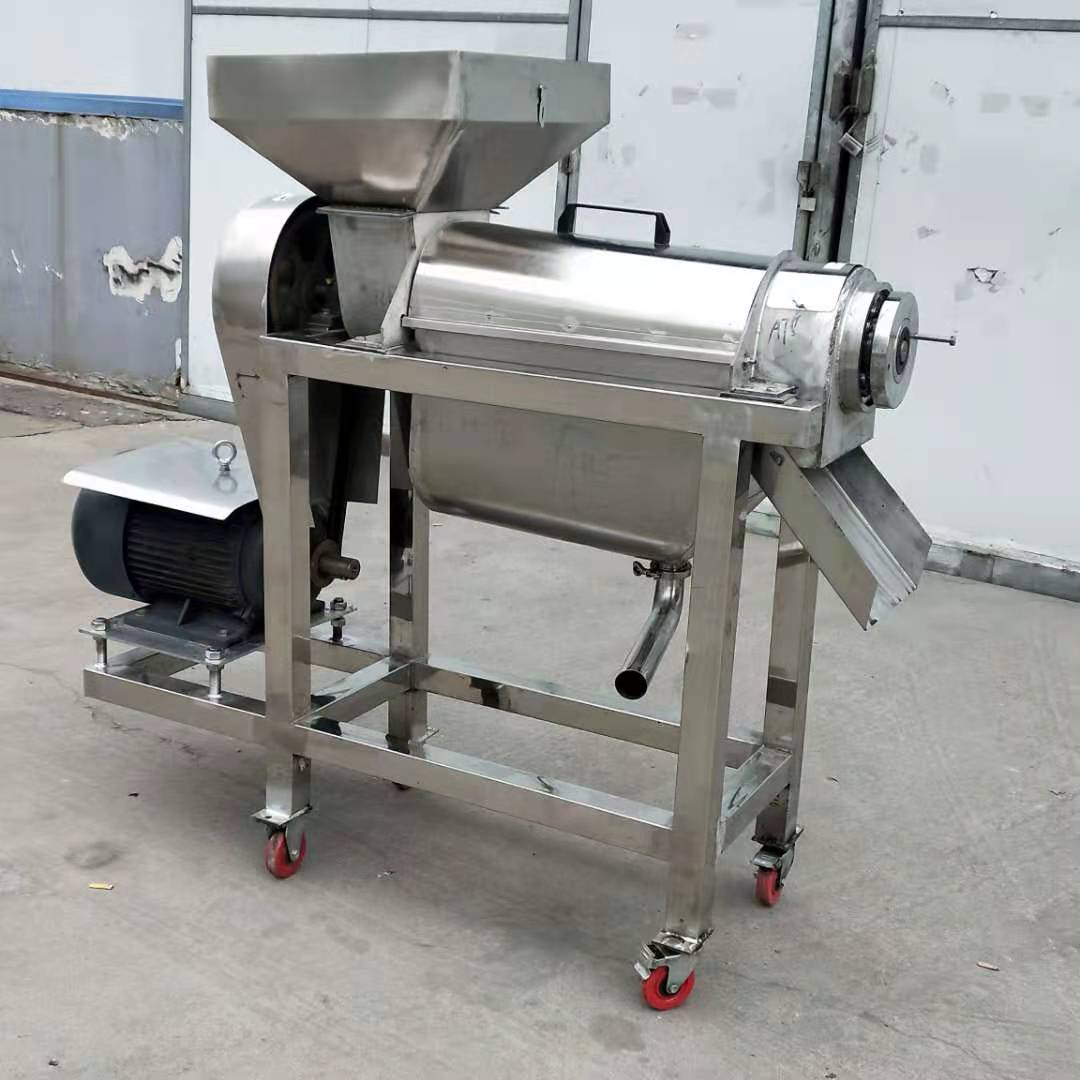 3吨螺旋苹果螺旋榨汁机 商用工业鲜果液压压汁机 苹果梨子打汁机