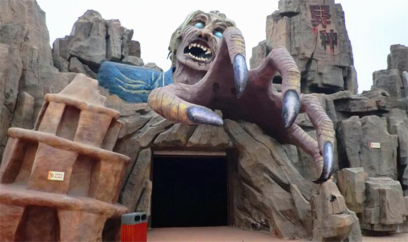 中国最恐怖的鬼屋乐园图片
