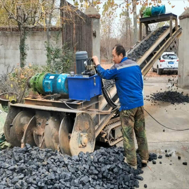 50方玉米小麦全自动铲取料装车机