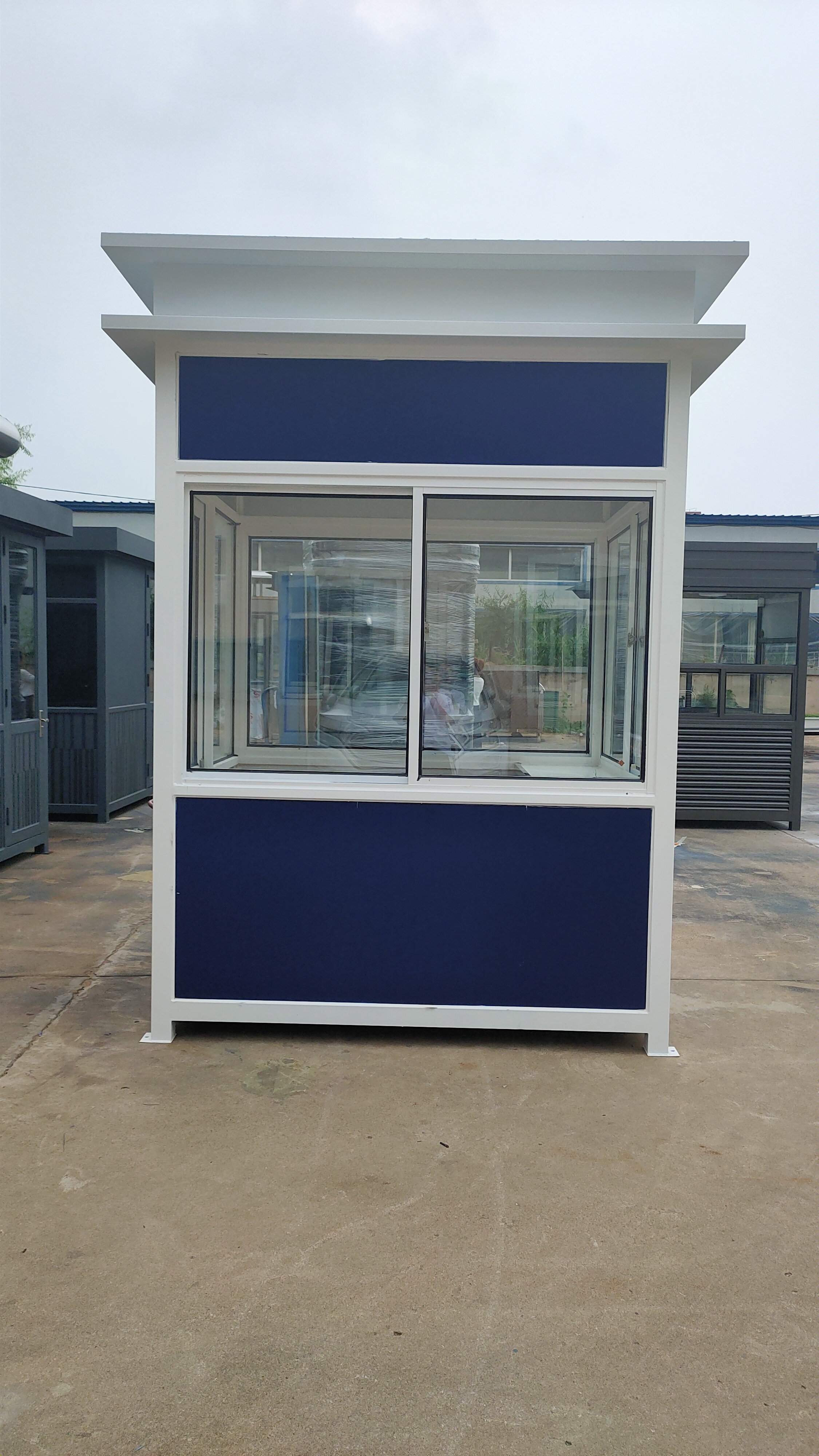 沈阳物业形象岗亭小区保安岗亭成品岗亭门卫岗亭规格厂家