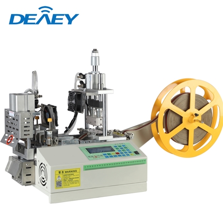 全自动电脑切带机 魔术贴裁切机 织带松紧带热切机 刀片