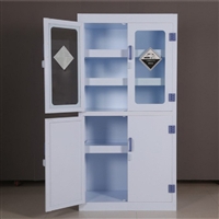 耐酸碱腐蚀PP药品柜器皿柜 试剂柜样品存储柜定制
