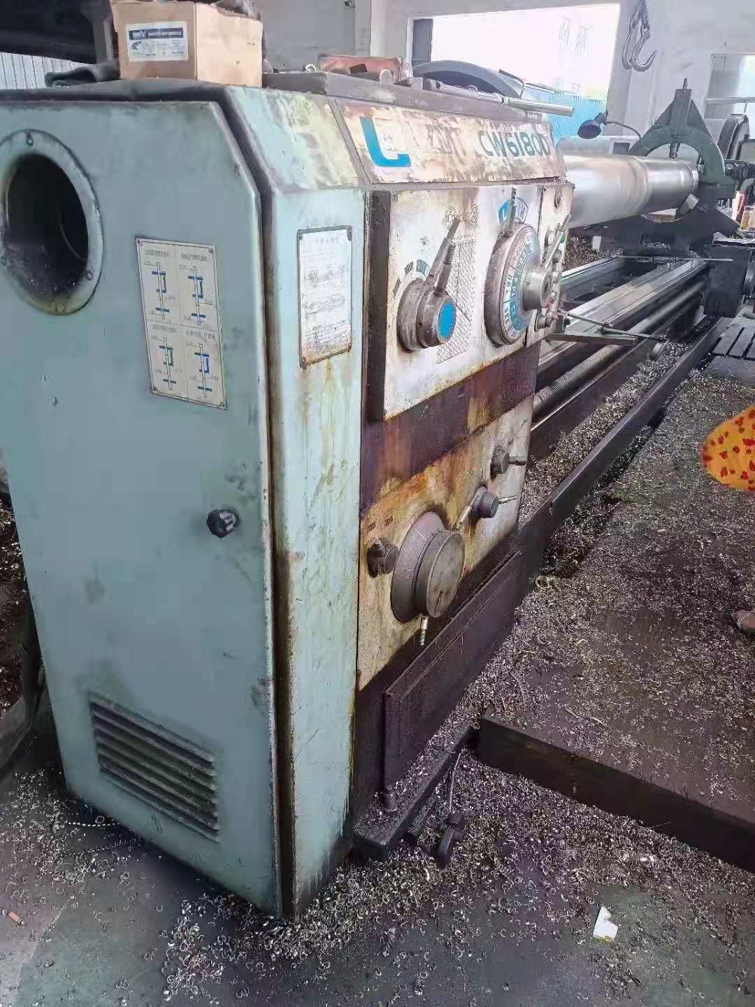 机械厂急售二手兰州cw6180d卧式车床二手5米普车二手兰州车床