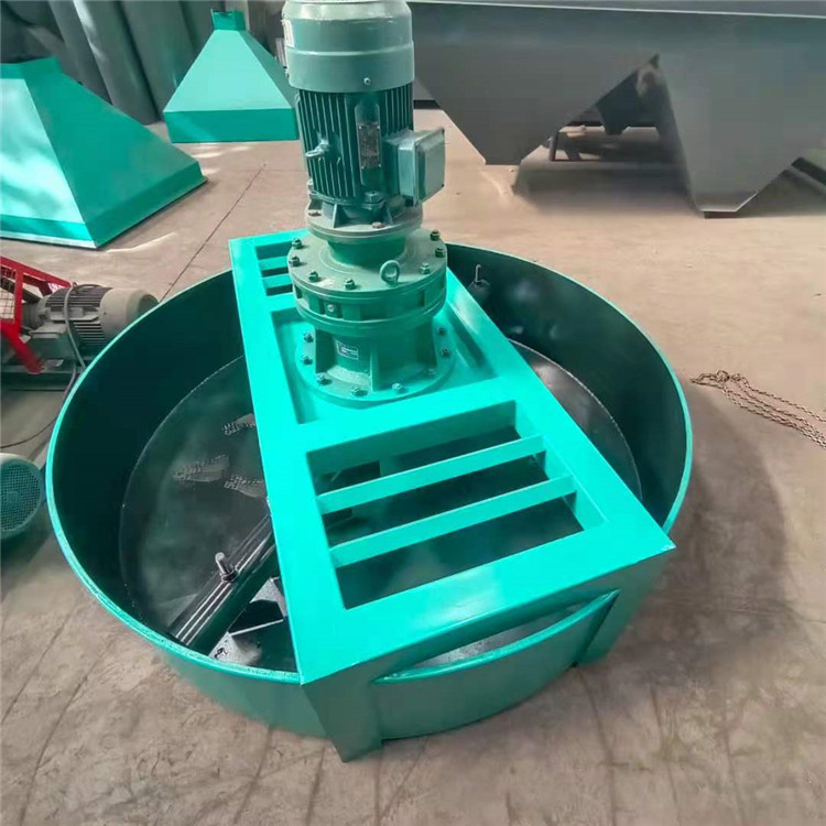 猪粪立式圆盘搅拌机 猪场粪便搅拌机 猪粪物料混合机