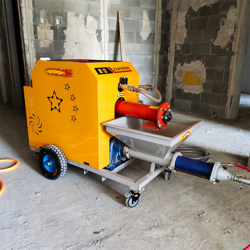 河南石膏喷涂机墙面粉刷石膏喷涂机淮南石膏喷涂机