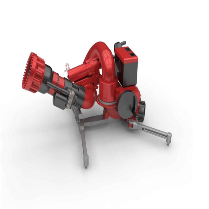 消防移动式电控消防水炮 pskdy40水炮 喷雾直流开花水炮