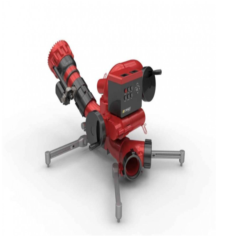 消防移动式电控消防水炮 pskdy40水炮 喷雾直流开花水炮