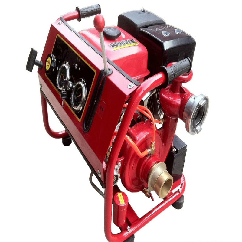消防泵森林灭火接力水泵13马力手抬式机动消防泵11马力汽油抽水泵