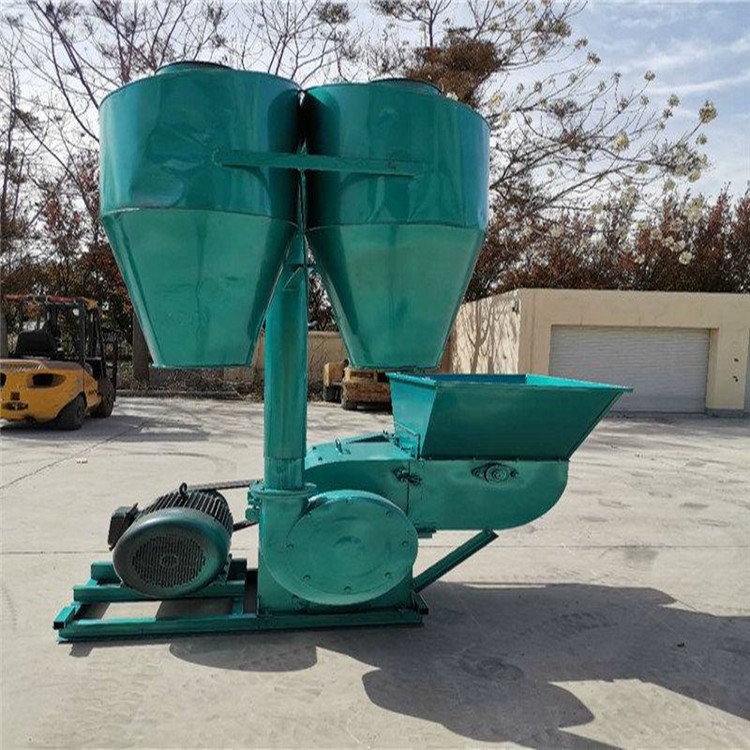 双沙克龙秸秆粉碎机 大型饲料粉碎机厂家 邹城喂羊秸秆粉碎机