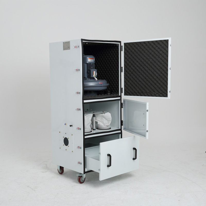 全风小型集尘器 车间小型设备配套吸尘器 工业柜式除尘器
