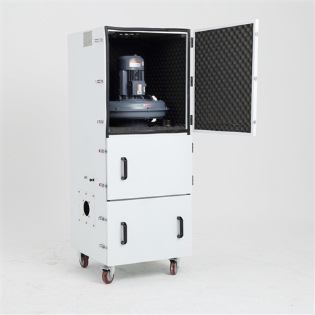 全风小型工业柜式吸尘器  工业柜式移动集尘器