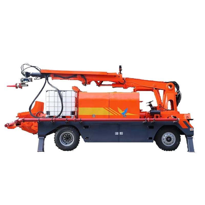 边坡湿喷台车 喷湿机台车