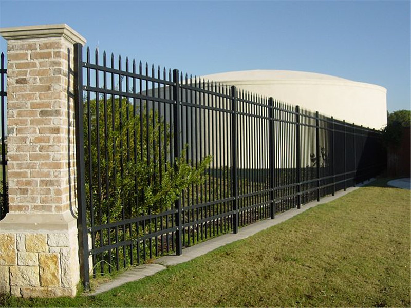 佛山小区居民区围墙护栏厂房铁艺栅栏围栏工厂批发包安装