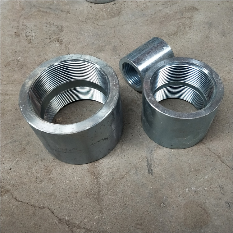 镀锌内丝直接接头 气体灭火管消防管箍 螺纹丝扣直通直接
