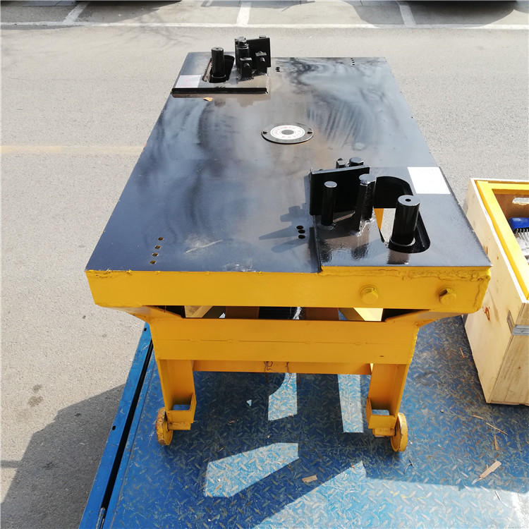 源头厂家双工位钢筋箍圈机平板多角度弯箍机全自动双岗位钢筋弯箍机