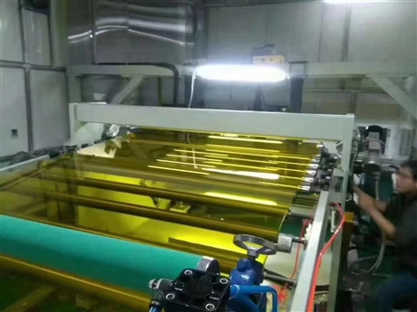 苏州金纬机械PC耐力板生产线