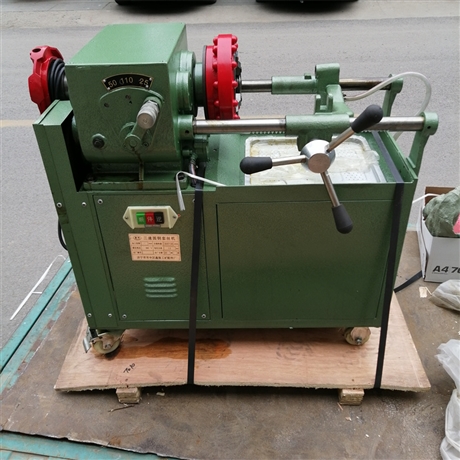 地脚螺栓电动绞丝机台式三速圆钢套丝机三速圆钢电动套丝机