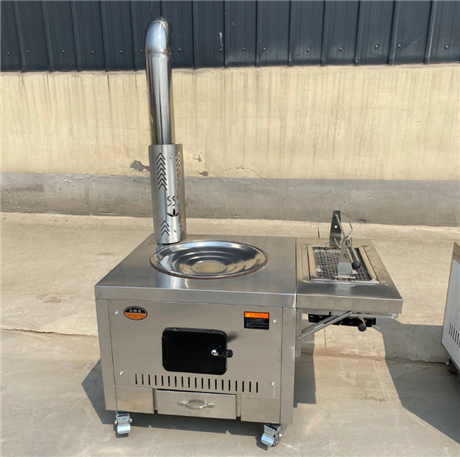 特锐德多功能节能小型柴火灶酒店柴火双祸灶双头柴火灶tg36