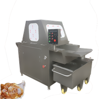 鸡翅猪肘子盐水注射机 注射猪头肉 佐料注射肉制品设备厂家 九盈机械