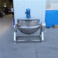 電加熱導(dǎo)熱油夾層鍋 米豆腐攪拌熬制鍋 辣椒醬炒鍋