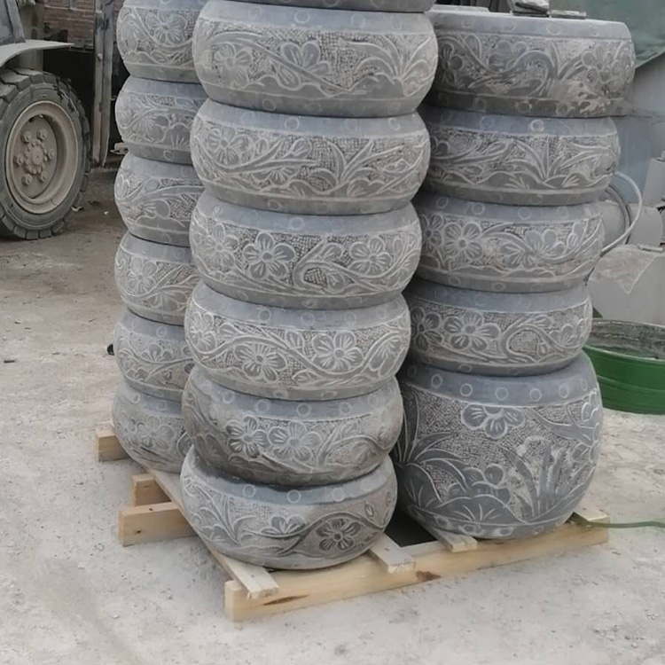 石雕柱墩制作青石柱墩石石柱墩筑基石