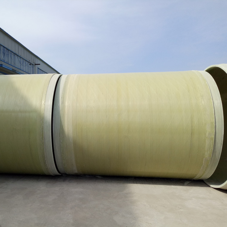 腾跃玻璃钢管道 缠绕地埋夹砂管 玻璃钢排水管厂家定制