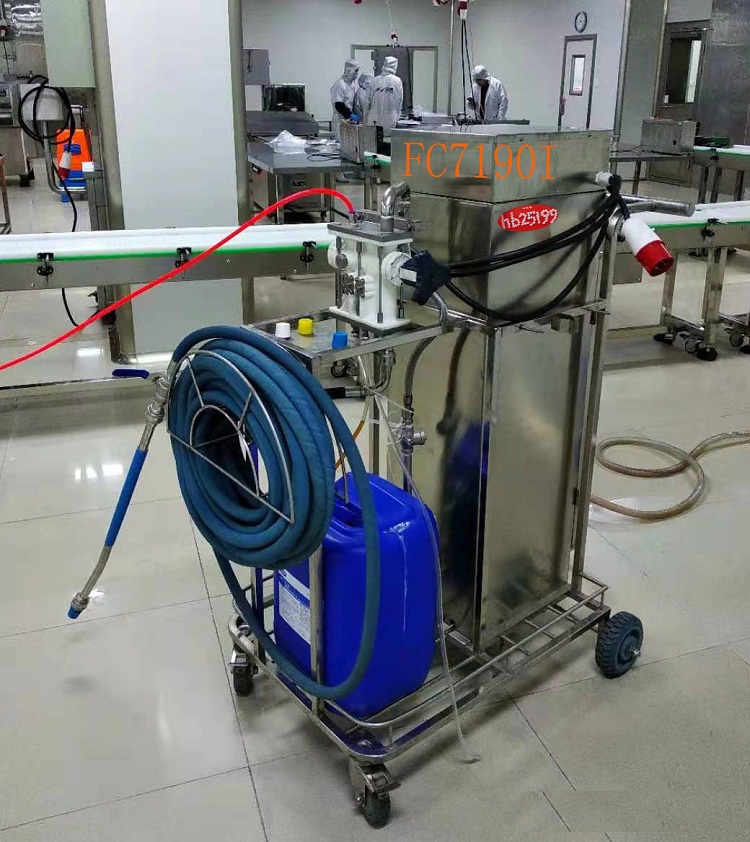 食品厂专用清洗机fc7190i移动泡沫机喜仁泡沫清洗设备
