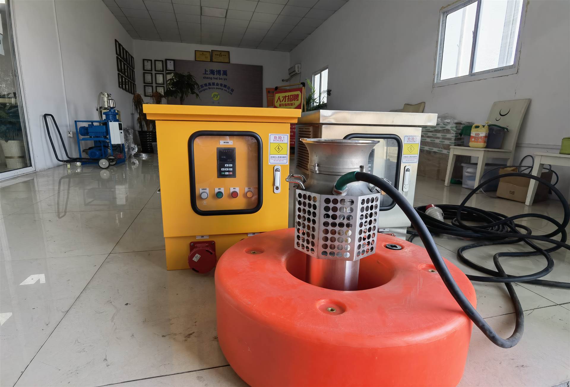 抗洪应急排涝抢险泵 流量500方排涝泵 博禹 重量仅35kg