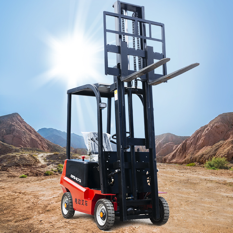 小型叉车机场卸货搬运车轮胎式叉车生产批发