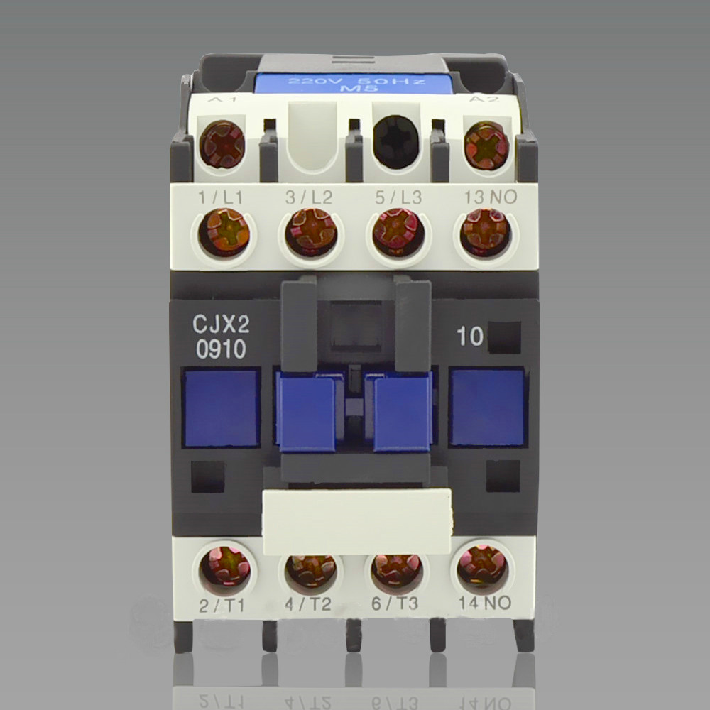 cjx2-0910交流接触器 直动式三相交流接触器 电磁式交流接触器