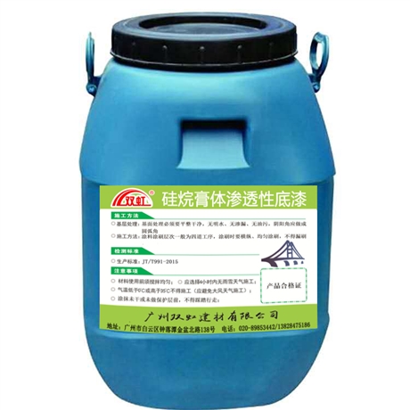 贵州省双虹硅烷膏体渗透性底漆  市场价格