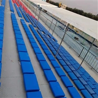 永泰体育场馆移动 电动伸缩看台软包翻板座椅 按需定制