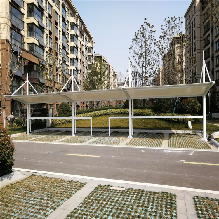 嘉兴公园膜结构景观棚 膜结构遮阳雨棚单价 膜结构汽车停车棚定制