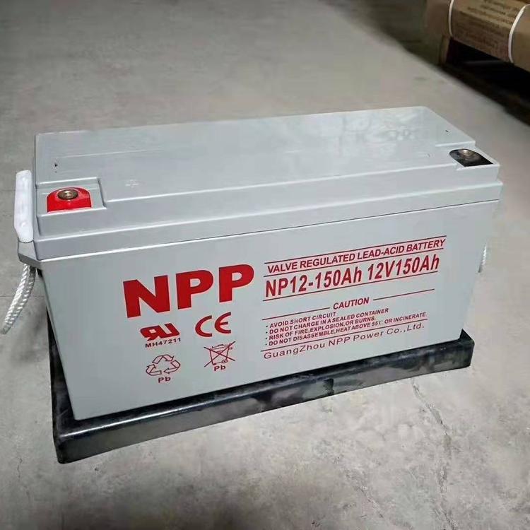 耐普蓄电池12v150ah耐普电池npg12-150 npp电池np12-150 胶体储能后备